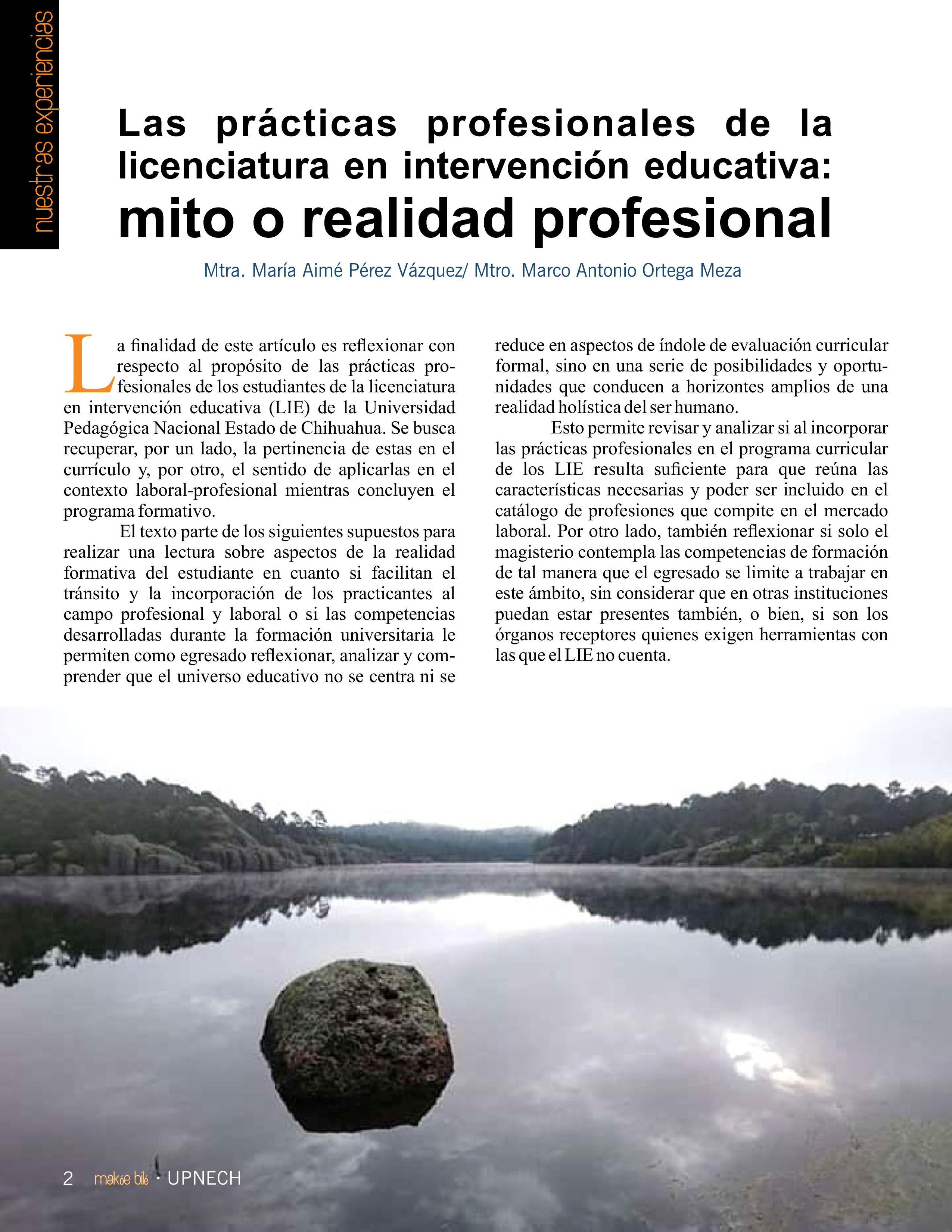 Portada del artículo